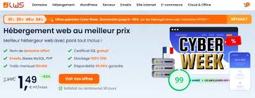 prix hebergement site web