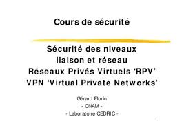 securite reseau informatique pdf