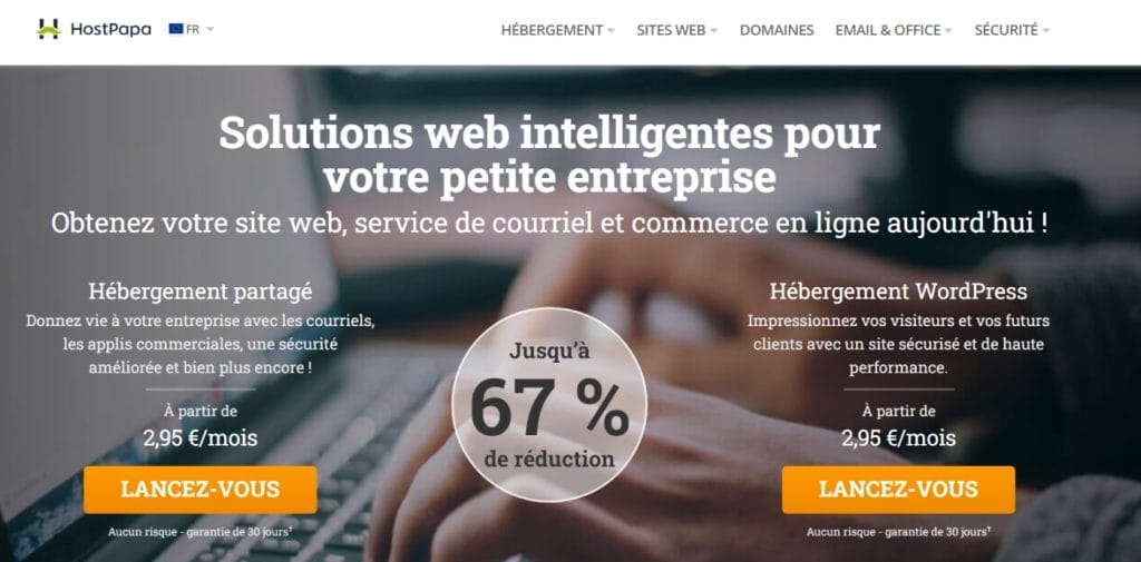 hebergement web pas cher