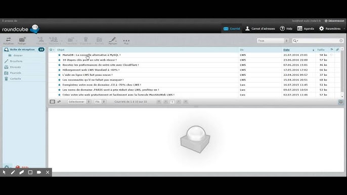 webmail easy hebergement