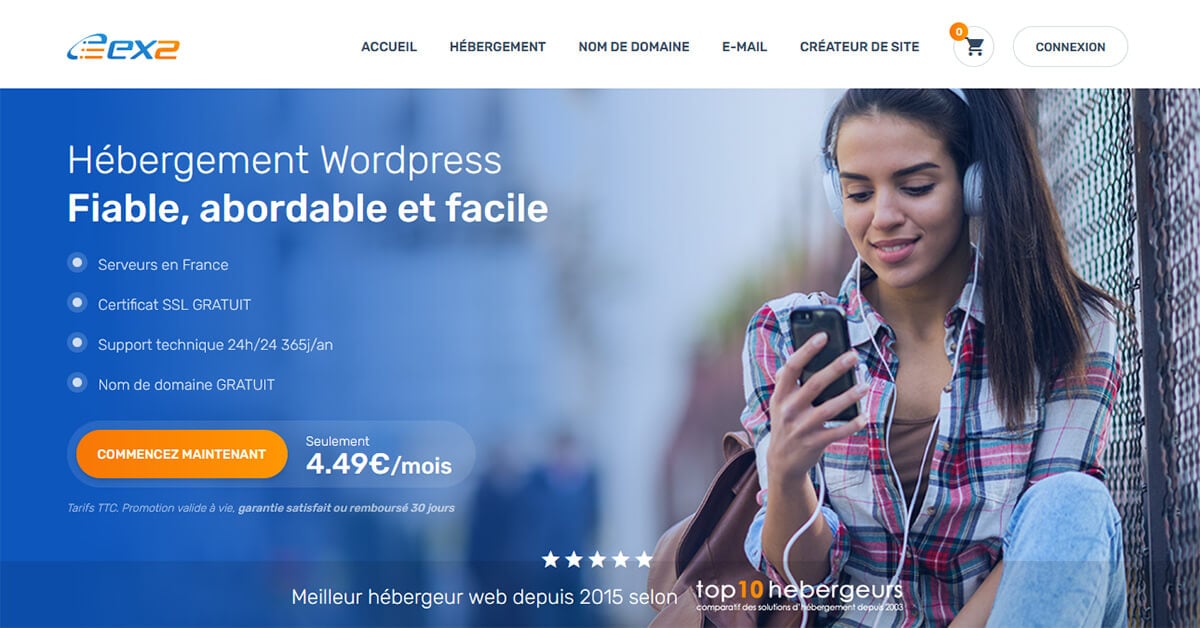 meilleur hebergeur de site