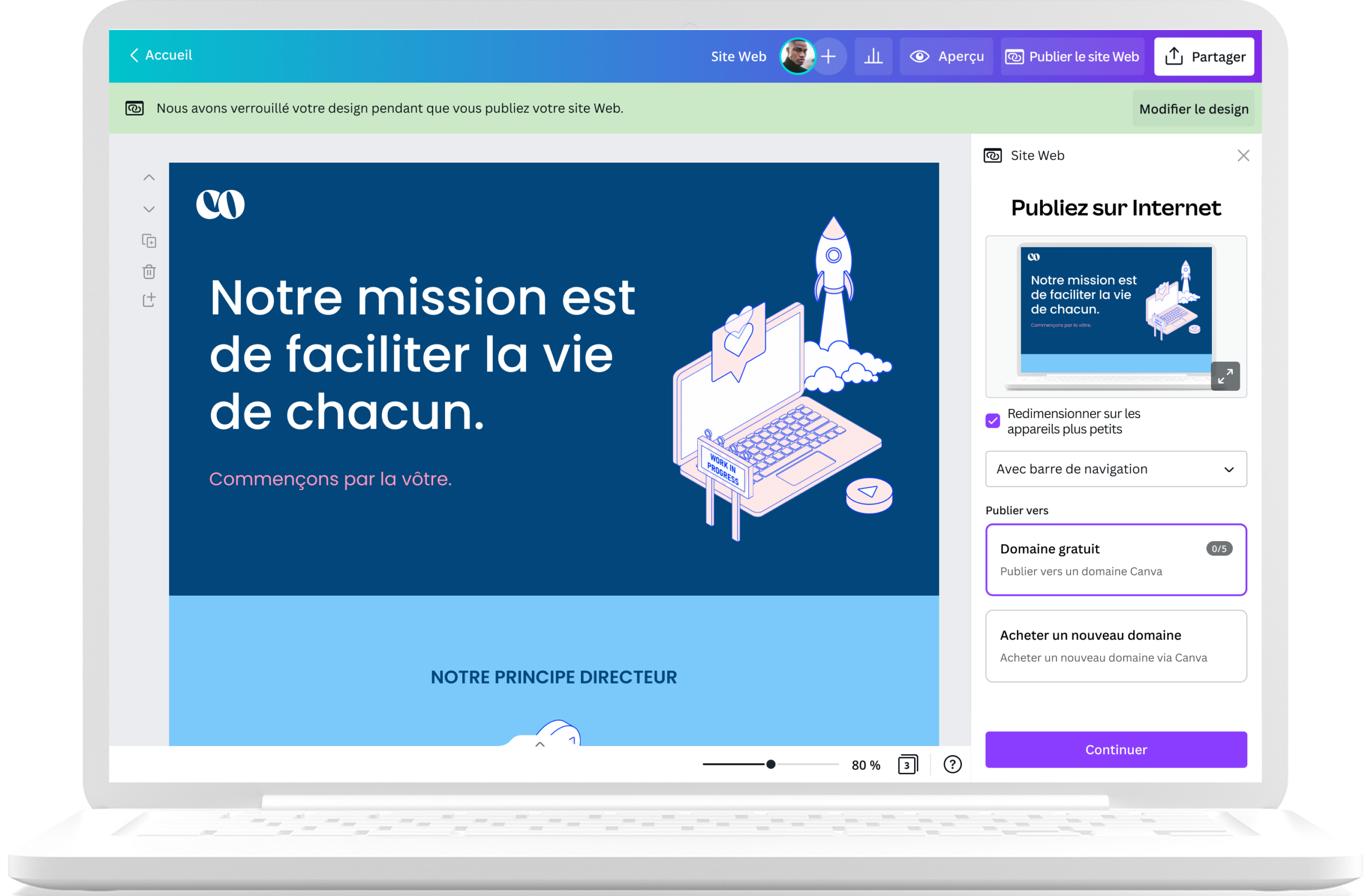 création et hébergement site web gratuit