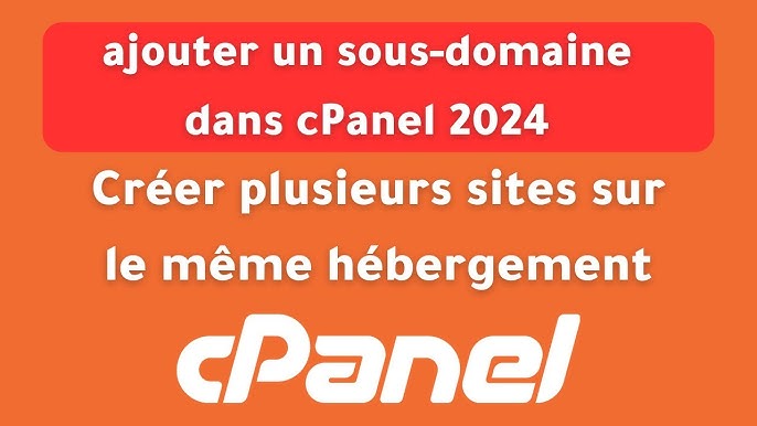 hebergement cpanel