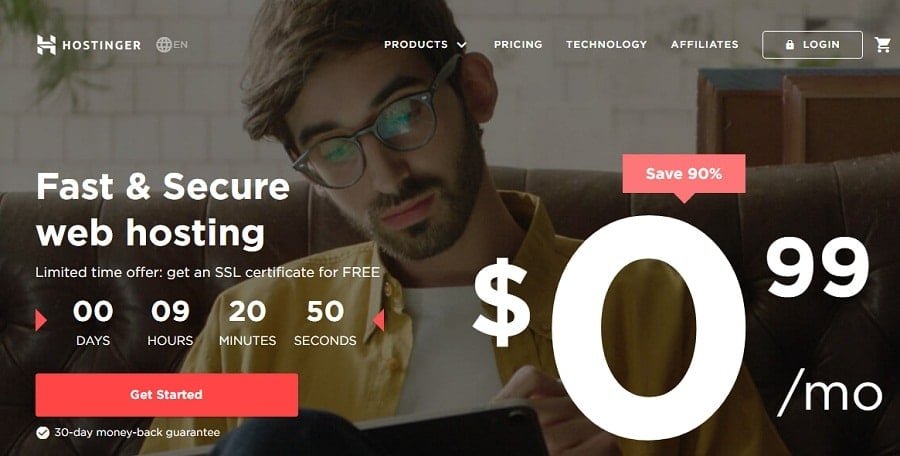 hébergeur le moins cher