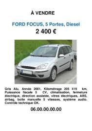 annonce voiture occasion